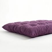 pet mat showing tufted design and durable upholstery fabric