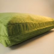 chewproof dog bed with rip-stop nylon and removable cover