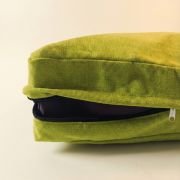 large chewproof dog bed showing waterproof inner lining