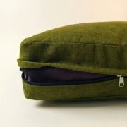 chewproof dog bed with removable cover with hidden zipper