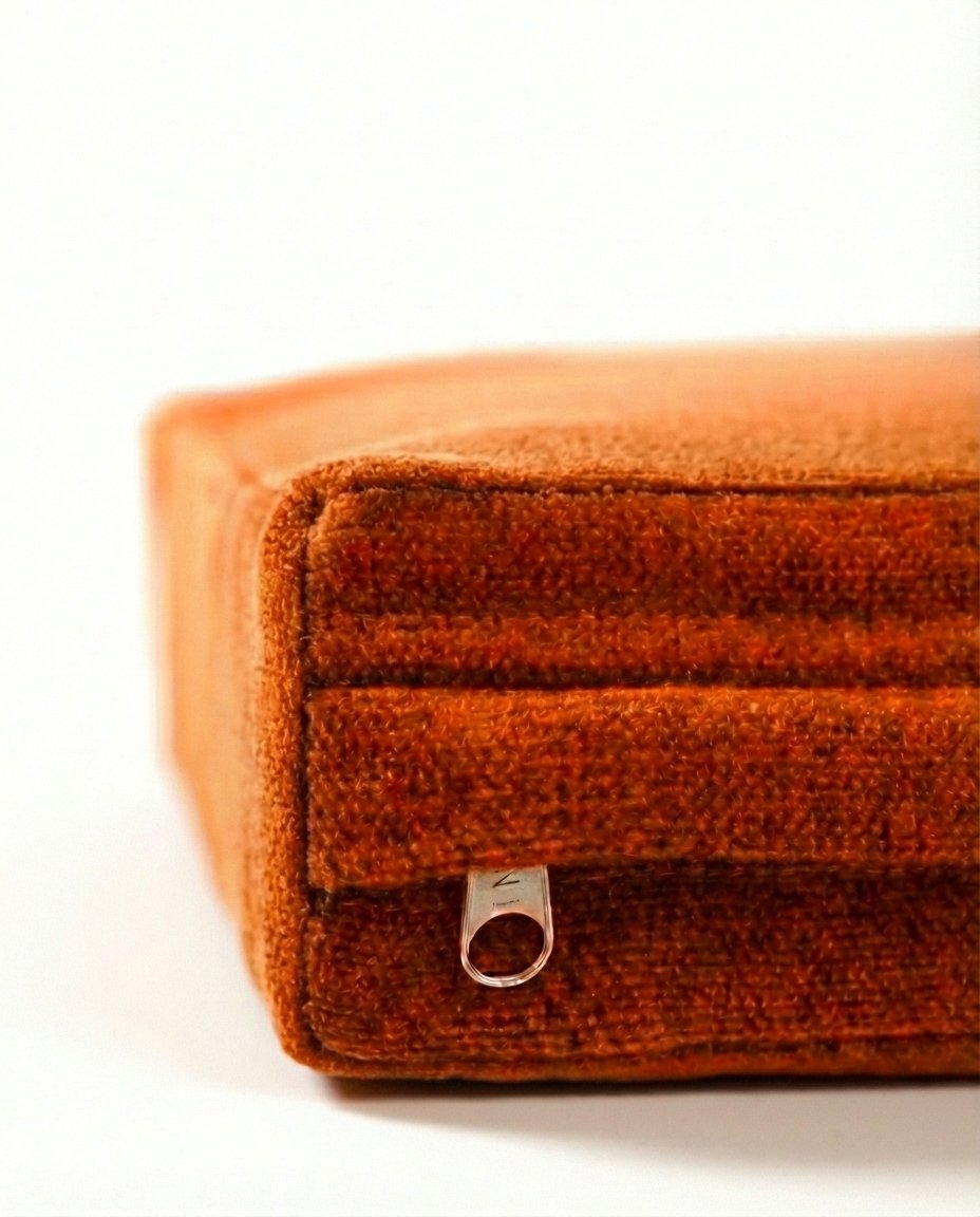 orthopaedic dog bed showing low profile easy access design