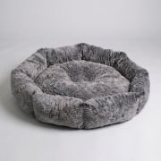 Fur Dog Bed Bolster Soft Dog Bed