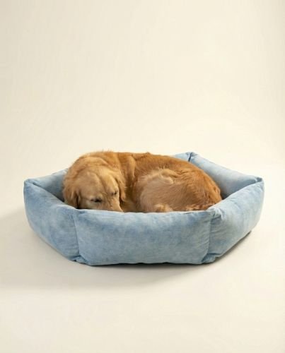 Hexagonal Bolster Dog Bed