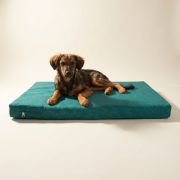 jute dog bed cover orthopedic with distinctive woven texture