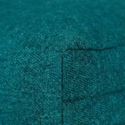 jute dog bed cover showing natural woven texture detail