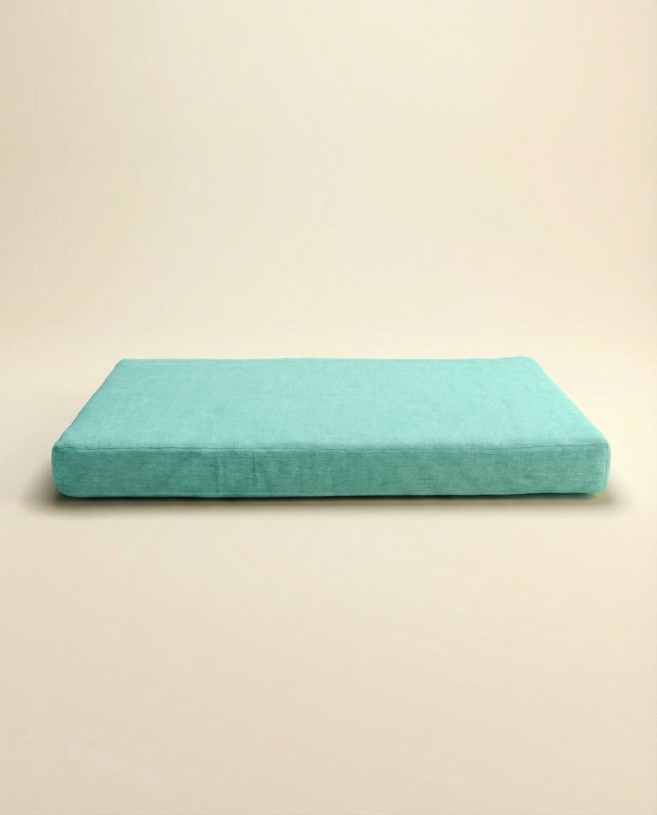 orthopedic dog bed aqua