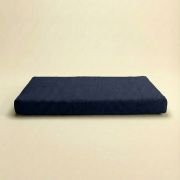 orthopedic dog bed blue