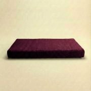 orthopedic dog bed wine