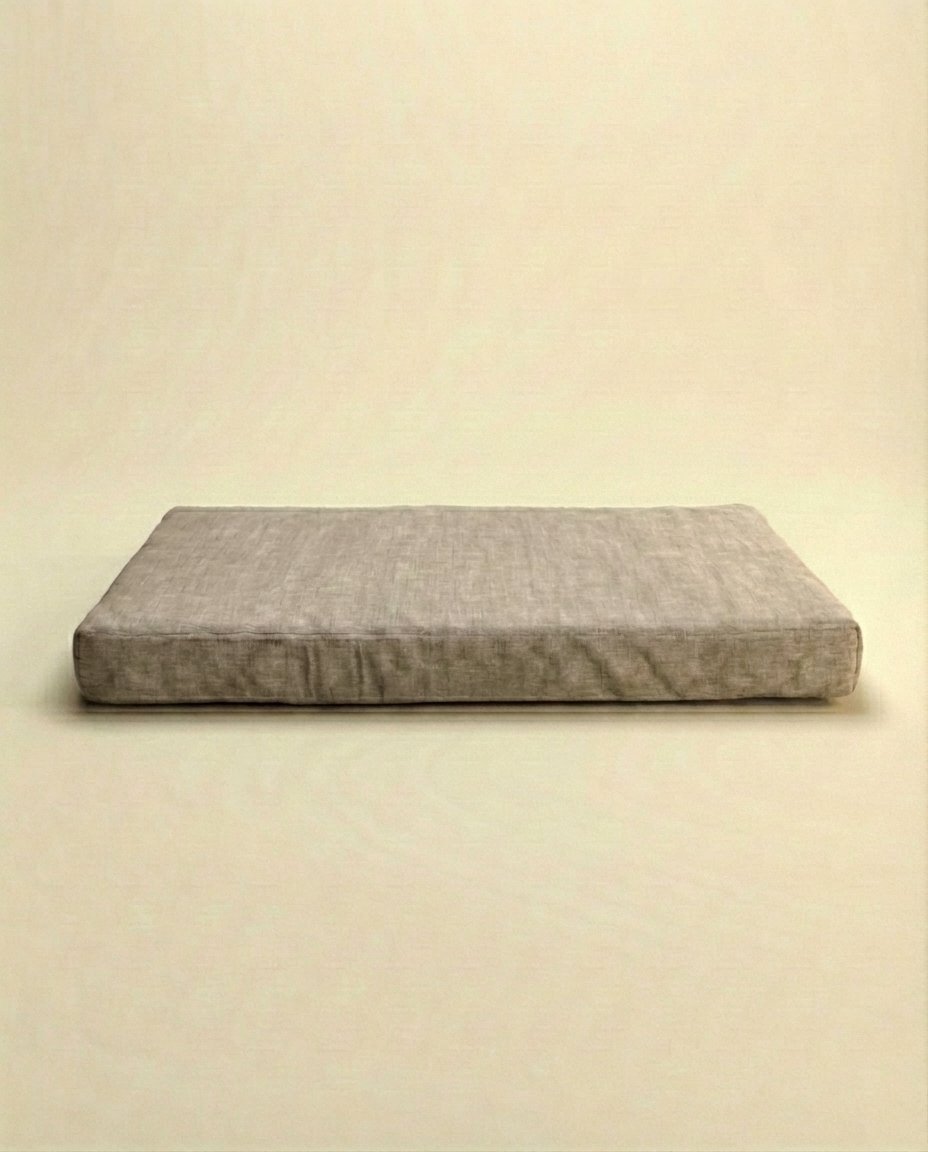 orthopedic dog bed muddy brown