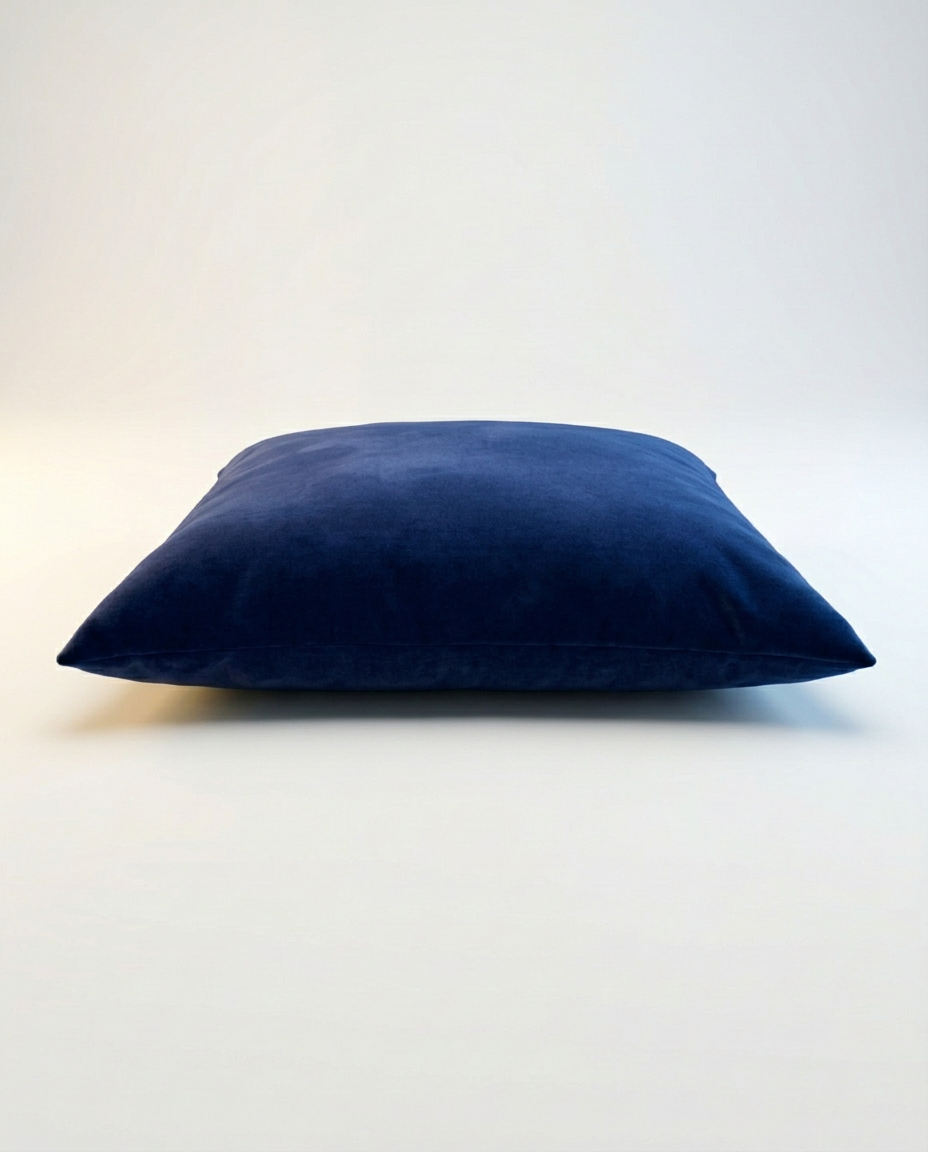 waterproof dog bed navy blue
