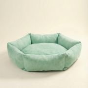 Bolster Dog Bed Green