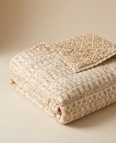 Block Printed Dog Blanket